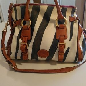Dooney & Bourke Zebra Jonesl Satchl